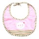 Ensemble cadeau rose - doudou, bavoir et chaussons