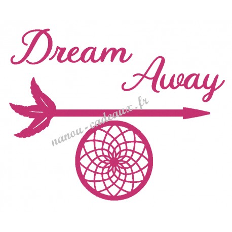 Appliqué thermocollant dream attrape rêve en flex velours