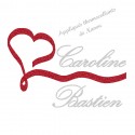 Appliqué thermocollant personnalisé amour ruban cœur en flex pailleté argenté