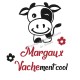 Appliqué thermocollant velours personnalisé vache cool