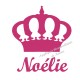 Appliqué thermocollant velours personnalisé couronne