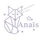 Appliqué thermocollant velours prénom origami renard