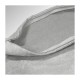 Housse coussin rose personnalisé de naissance ange en flex pailleté