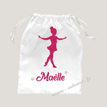 Petit sac personnalisée petite danseuse
