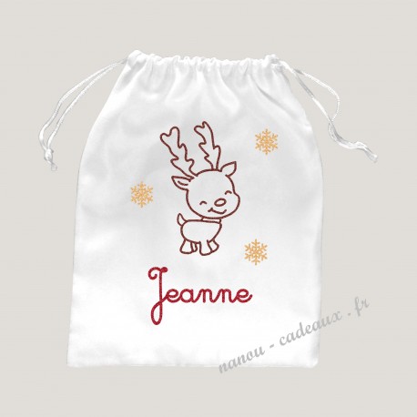 petit-sac-pochon-personnalise-noel-petit-renne