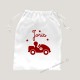 Petit sac pochon voiture personnalisé prénom velours