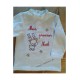 Mon premier Noël petit renne et flocons en appliqué thermocollant