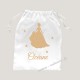 Sac pochon princesse avec prénom personnalisé