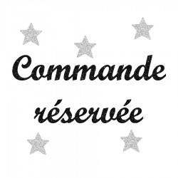 Commande réservée pour Aurélie