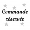 Commande réservée pour Aurélie